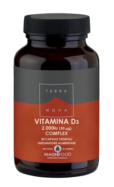TERRANOVA COMPLESSO DI VITAMINA D3 2000 IU (50UG) 50 CAPSULE - Newepa Srl