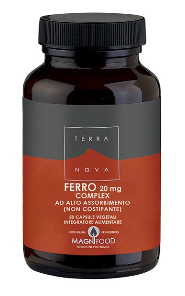 COMPLESSO DI FERRO AD ALTO ASSORBIMENTO 20 MG 50 CAPSULE - Newepa Srl