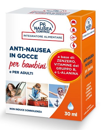 P6 NAUSEA CONTROL GOCCE ANTINAUSEA 30 ML - Newepa Srl