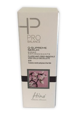 HINO NATURAL SKINCARE PRO BALANCE Q-SUPREME SERUM SIERO ANTIOSSIDANTE 30 ML - Newepa Srl