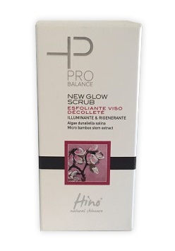 HINO NATURAL SKINCARE PRO BALANCE NEW GLOW SCRUB ESFOLIANTE VISO DECOLLETE 50 ML - Newepa Srl