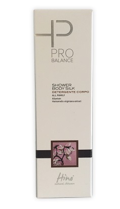 HINO NATURAL SKINCARE PRO BALANCE SHOWER BODY SILK DETERGENTE CORPO 200 ML - Newepa Srl