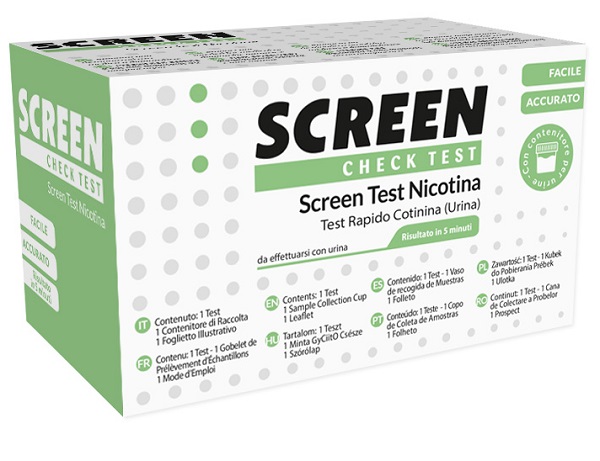 SCREEN TEST NICOTINA/COTININA URINA - Newepa Srl