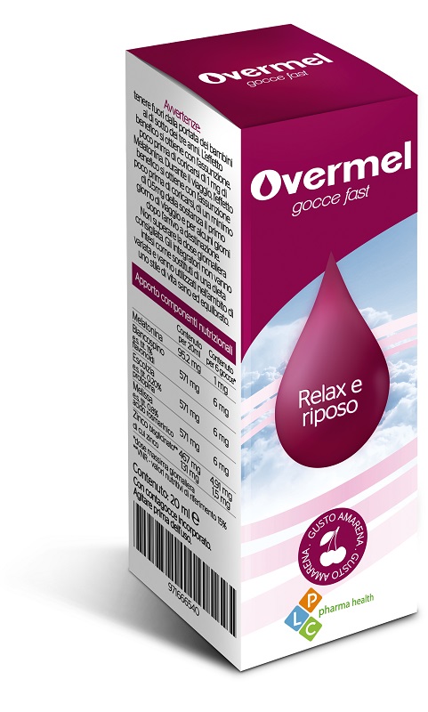 OVERMEL GOCCE FAST 20 ML GUSTO AMARENA - Newepa Srl