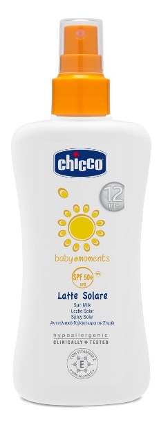 CHICCO LATTE SOLARE SPRAY SPF50 - Newepa Srl