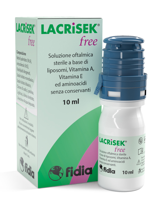 LACRISEK FREE SOLUZIONE OFTALMICA SENZA CONSERVANTI 10 ML - Newepa Srl