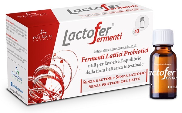 LACTOFER FERMENTI 10 FLACONCINI 10 ML - Newepa Srl
