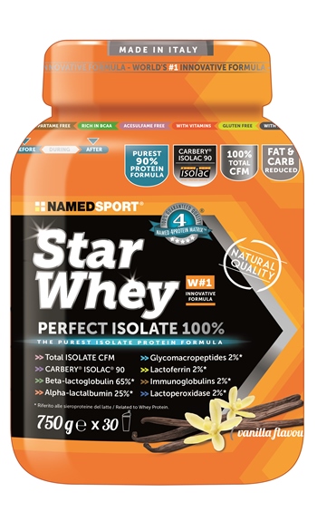 STAR WHEY ISOLATE VANILLA 750 G - Newepa Srl