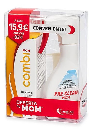 MOM KIT EMERGENZA PIDOCCHI SCATOLA TRASPARENTE - Newepa Srl