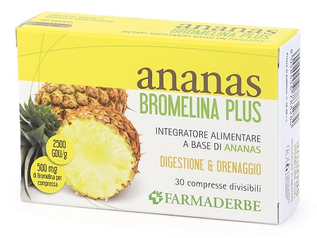 ANANAS BROMELINA PLUS 30 COMPRESSE - Newepa Srl