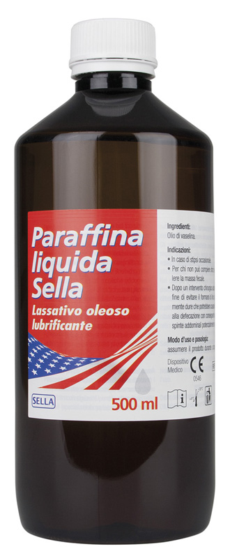 PARAFFINA LIQUIDA MD LASSATIVO 500 ML SELLA - Newepa Srl