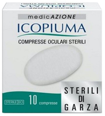 COMPRESSE OCULARI ADESIVE STERILI 10 PEZZI - Newepa Srl