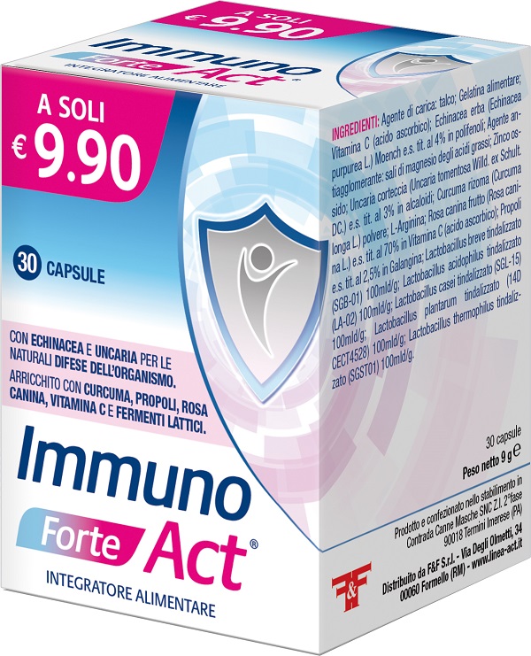 IMMUNO FORTE ACT 30 CAPSULE - Newepa Srl