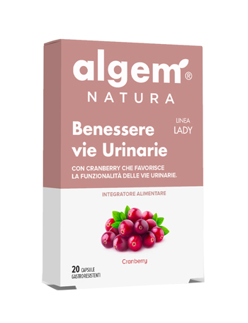 ALGEM LADY BENESSERE VIE URINARIE 20 CAPSULE 710 MG - Newepa Srl