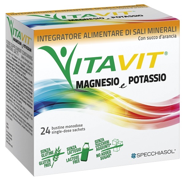 VITAVIT MAGNESIO POTASSIO 24 BUSTINE - Newepa Srl