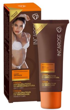 INCAROSE MAXI BRONZE CREMA ACCELERATORE DI ABBRONZATURA 125 ML - Newepa Srl