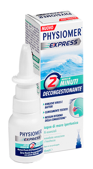 SPRAY NASALE PHYSIOMER EXPRESS SPRAY 20 ML - Newepa Srl