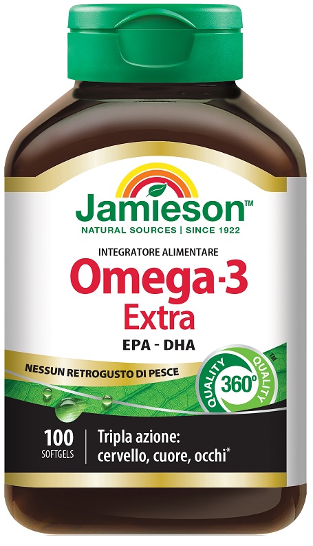 JAMIESON OMEGA 3 EXTRA 100 PERLE - Newepa Srl