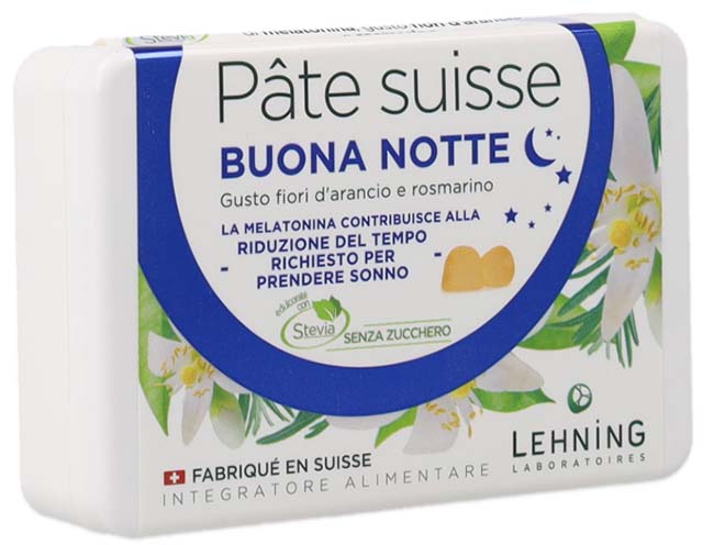 PATE SUISSE BUONA NOTTE 40 COMPRESSE - Newepa Srl