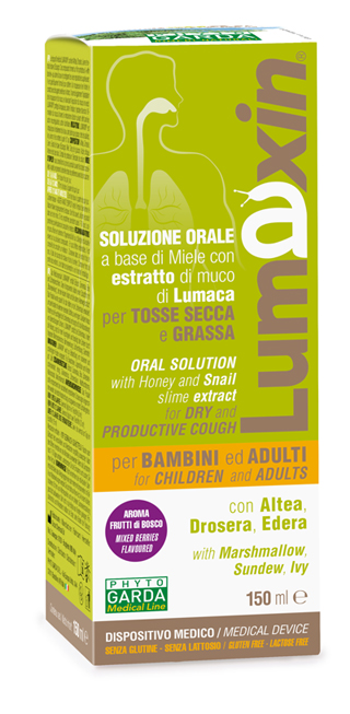 LUMAXIN DISPOSITIVO MEDICO SCIROPPO ADULTI/BAMBINI 150 ML - Newepa Srl