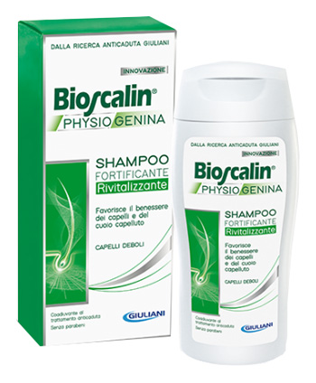 BIOSCALIN PHYSIOGENINA SHAMPOO FORTIFICANTE RIVITALIZZANTE 200 ML - Newepa Srl