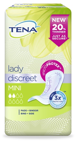 PANNOLONE SAGOMATO TENA DISCREET MINI 20 PEZZI - Newepa Srl