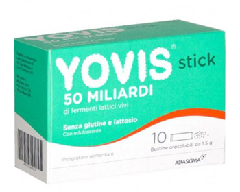 YOVIS STICK 10 BUSTINE DA 1,5 G - Newepa Srl