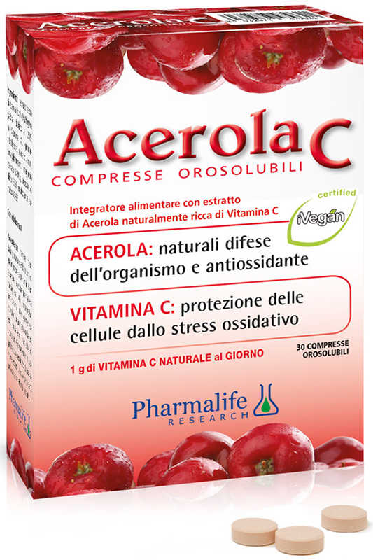 ACEROLA C 30 COMPRESSE OROSOLUBILI - Newepa Srl