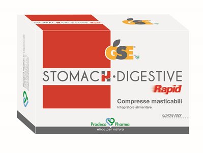 GSE STOMACH DIGESTIVE RAPID 24 COMPRESSE MASTICABILI - Newepa Srl