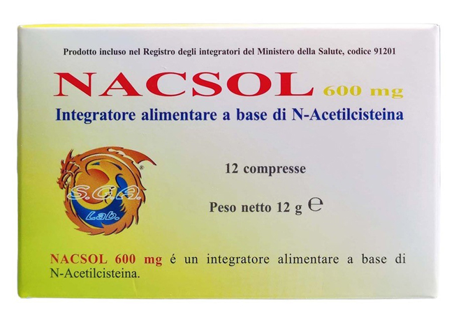 NACSOL 12 COMPRESSE - Newepa Srl