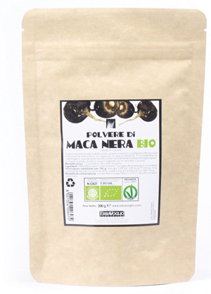 MACA NERA POLVERE BIO 200 G - Newepa Srl