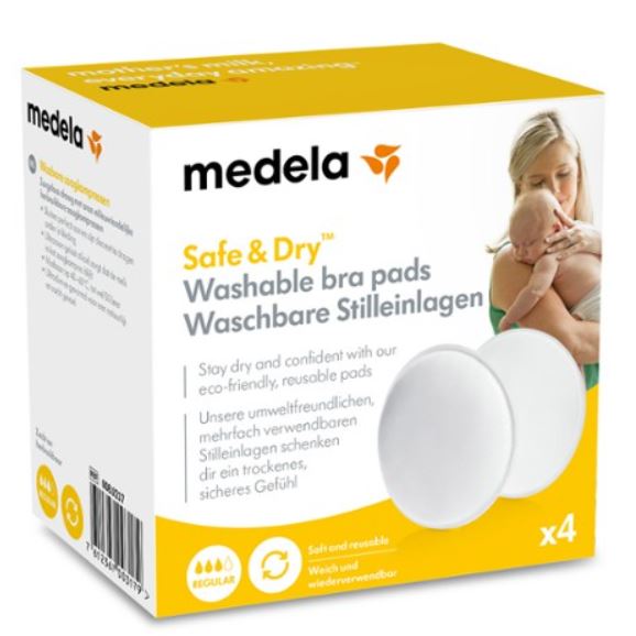 SAFE & DRY COPPETTA ASSORBILATTE LAVABILE 4 PEZZI - Newepa Srl