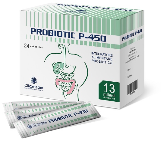 PROBIOTIC P-450 24 STICK MONODOSE 10 ML - Newepa Srl