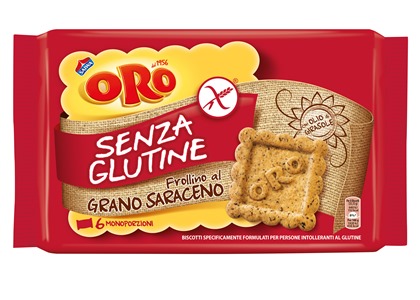 ORO SAIWA SENZA GLUTINE GRANO SARACENO 6 X 40 G - Newepa Srl