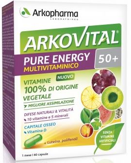 ARKOVITAL PURE ENERGY 50+ 60 CAPSULE - Newepa Srl