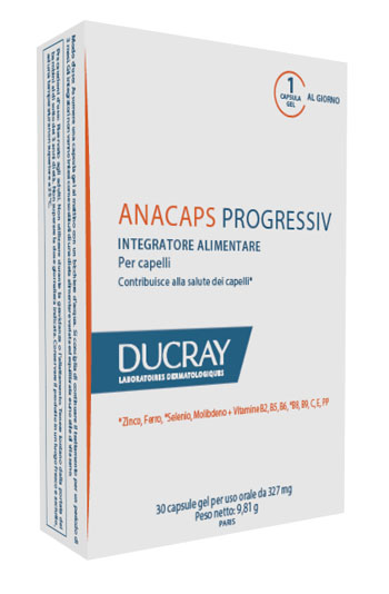 ANACAPS PROGRESSIV DUCRAY 30 CAPSULE 2017 - Newepa Srl