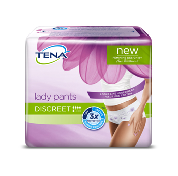 PANNOLONE A MUTANDINA ASSORBENTE TENA SILHOUETTE BLANC MEDIUM 6 PEZZI - Newepa Srl