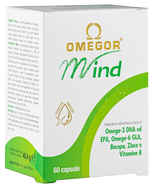 OMEGOR MIND 60 CAPSULE MOLLI - Newepa Srl
