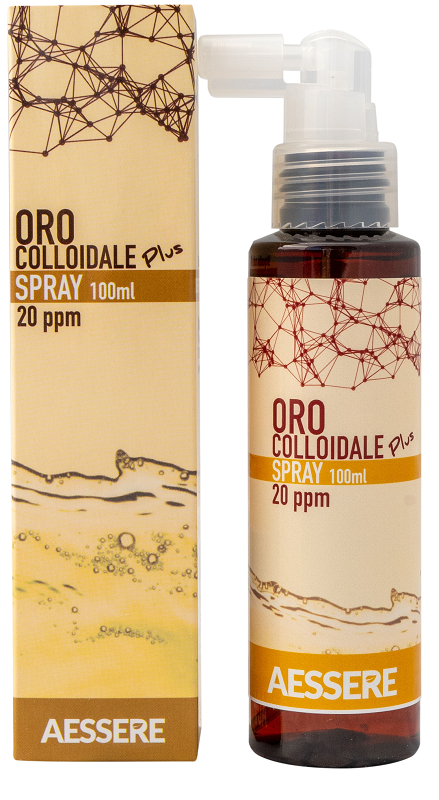 ORO COLLOIDALE PLUS SPRAY 20PPM 100 ML - Newepa Srl