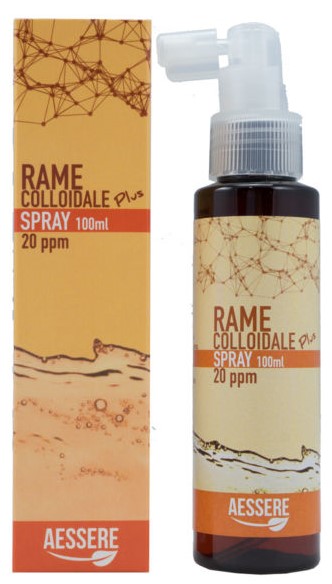 RAME COLLOIDALE PLUS SPRAY 20PPM 100 ML - Newepa Srl