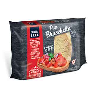 NUTRIFREE PANBRUSCHETTA 4 X 75 G - Newepa Srl