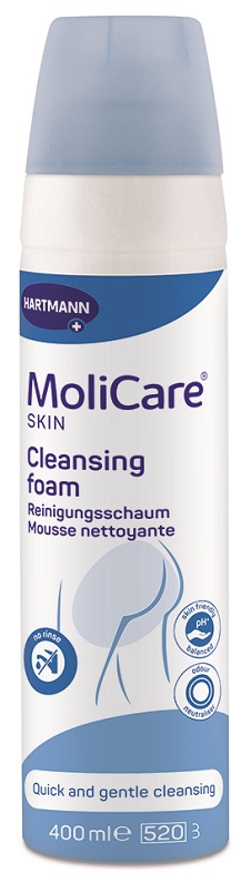 MOLICARE SKIN SCHIUMA DETERGENTE 400 ML - Newepa Srl