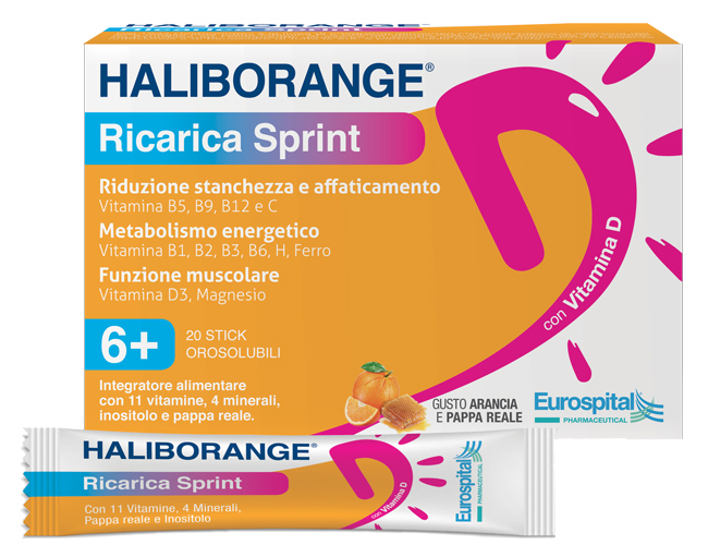 HALIBORANGE RICARICA SPRINT 20 STICK PACK 2 G - Newepa Srl