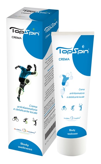 TOPSPIN CREMA ANTINFIAMMATORIA DEFATICANTE 100 ML - Newepa Srl