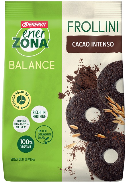 ENERZONA FROLLINI GUSTO FONDENTE INTENSO 250 G - Newepa Srl