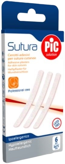 CEROTTO PER SUTURA PIC SOLUTION 12X100 MM 6 PEZZI - Newepa Srl