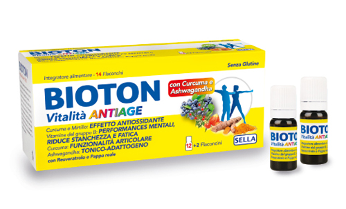 BIOTON VITALITA' ANTI AGE 14 FLACONCINI DA 10 ML - Newepa Srl