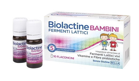 BIOLACTINE BAMBINI 10 FLACONCINI 8 ML - Newepa Srl