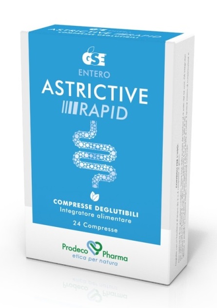 GSE ENTERO ASTRICTIVE RAPID 24 COMPRESSE DEGLUTIBILI - Newepa Srl