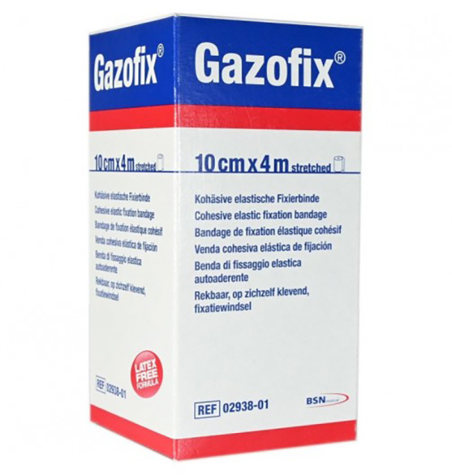 BENDA ELASTICA AUTOADESIVA GAZOFIX 10X400 CM - Newepa Srl